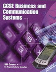 Cover of: GCSE Business and Communication Systems by Bill Owens
