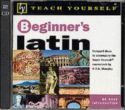 Cover of: Beginner's Latin (Teach Yourself) by G.D.A. Sharpley, G.D.A. Sharpley