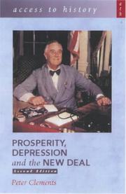 Cover of: Prosperity, Depression and the New Deal (Access to History)