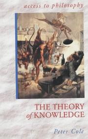 Cover of: Theory of Knowledge (Access to Philosophy)