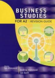 Cover of: Business Studies for A2 Revision Guide by Andrew Hammond, Ian Swift