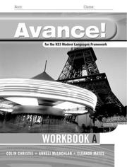 Cover of: Avance (Avance Language)