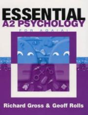 Cover of: Essential A2 Psychology for Aqa a
