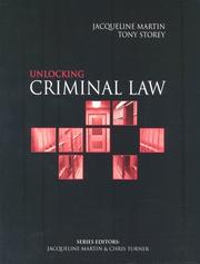 Cover of: Unlocking Criminal Law in the Uk (Unlocking the Law S.)