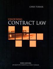 Cover of: Unlocking Contract Law in the Uk (Unlocking the Law S.)