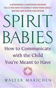 Cover of: Spirit Babies by Walter Makichen