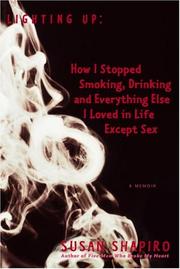 Cover of: Lighting up: how I stopped smoking, drinking, and everything else I loved in life except sex