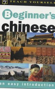 Cover of: Beginner's Chinese (Teach Yourself Languages) by Elizabeth Scurfield, Lianyi Song