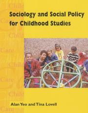 Cover of: Sociology and Social Policy for the Early Years (Child Care Topic Books)