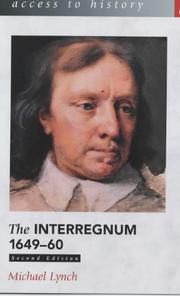 Cover of: The interregnum by Lynch, Michael