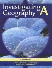 Cover of: Investigating Geography a by Jackie Arundale, Sue Bermingham
