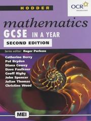 Cover of: Hodder Mathematics Gcse in a Year (Hodder GCSE Mathematics) by Dave Faulkner