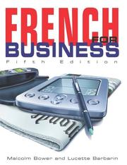 Cover of: French for Business