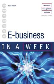 Cover of: E-Business in a Week (In a Week)