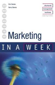 Cover of: Marketing in a Week (In a Week)