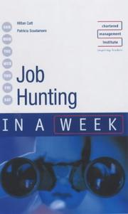 Cover of: Job Hunting in a Week (In a Week) by Pat Scudamore