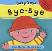 Cover of: Baby Says Bye-bye