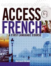 Cover of: Access French (Access Languages) by Henriette Harnisch, Bernard Grosz
