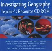 Cover of: Investigating Geography a: Teacher's Resource Cd-rom (Investigating Geography)