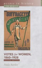 Cover of: Votes for Women, 1860-1928