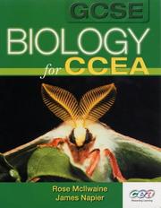 Cover of: Gcse Biology for Ccea (Gcse Science for Ccea)