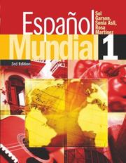 Cover of: Espanol Mundial