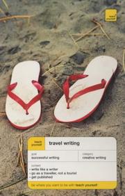 Cover of: Travel Writing