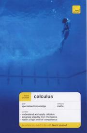 Cover of: Teach Yourself Calculus (Teach Yourself Educational)