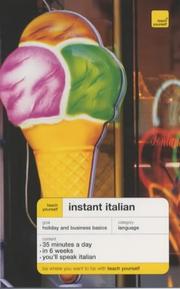 Cover of: Instant Italian (Teach Yourself Languages)