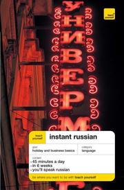 Cover of: Instant Russian (Teach Yourself Languages)