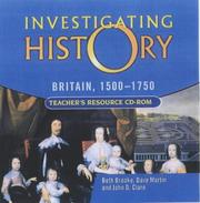 Cover of: Britain 1500-1750: Teacher's Resource Cd-rom (Investigating History)