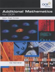 Cover of: Additional Mathematics for Ocr