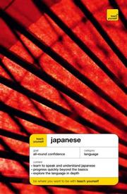 Cover of: Japanese (Teach Yourself Languages)