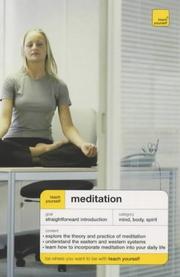 Cover of: Meditation