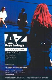 Cover of: A-z Psychology Coursework Handbook (A-Z Coursework Handbook)
