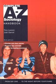 Cover of: Complete A-Z Sociology Handbook (Complete A-Z)