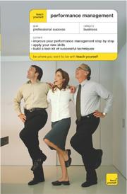 Cover of: Teach Yourself Performance Management