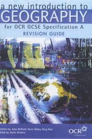 Cover of: New Introduction to Geography for Ocr Gcse Specification a by John Belfield, Keith Flinders