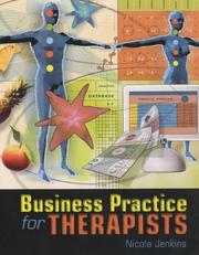 Cover of: Business Practice for Therapists