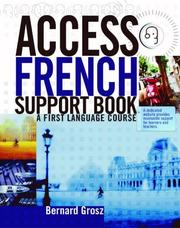 Cover of: Access French (Access Book & CD) by Bernard Grosz, Henriette Harnisch