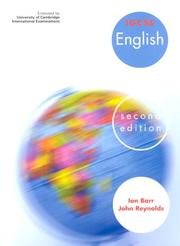 Cover of: IGCSE English by Tony Parkinson, John Reynolds