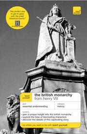 Cover of: British Monarchy from Henry VIII