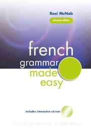 French grammar made easy by Rosi McNab