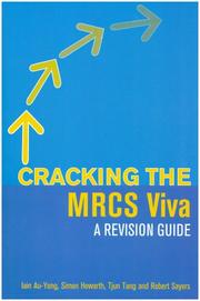 Cover of: Cracking the MRCS Viva (A Hodder Arnold Publication)