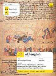 Cover of: Teach Yourself Old English (Teach Yourself Complete Courses) by Mark Atherton