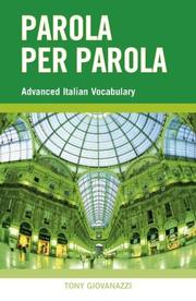 Cover of: Parola Per Parola by Derek Aust, Tony Giovanazzi