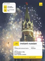 Cover of: Teach Yourself Instant Russian (Teach Yourself Instant Courses)