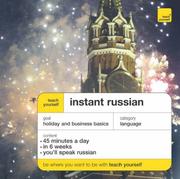 Teach Yourself Instant Russian by Elisabeth Smith