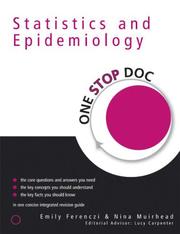Cover of: One Stop Doc Statistics and Epidemiology (One Stop Doc; a Hodder Arnold Publication)
