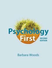 Cover of: Psychology First